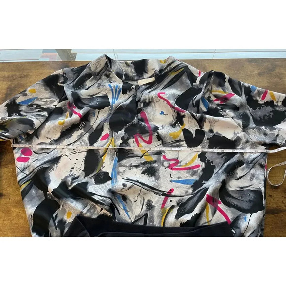 Tops N Tops Vintage Womens 12 Pullover Artistic Long Sleeves Blouse - Picture 5 of 12